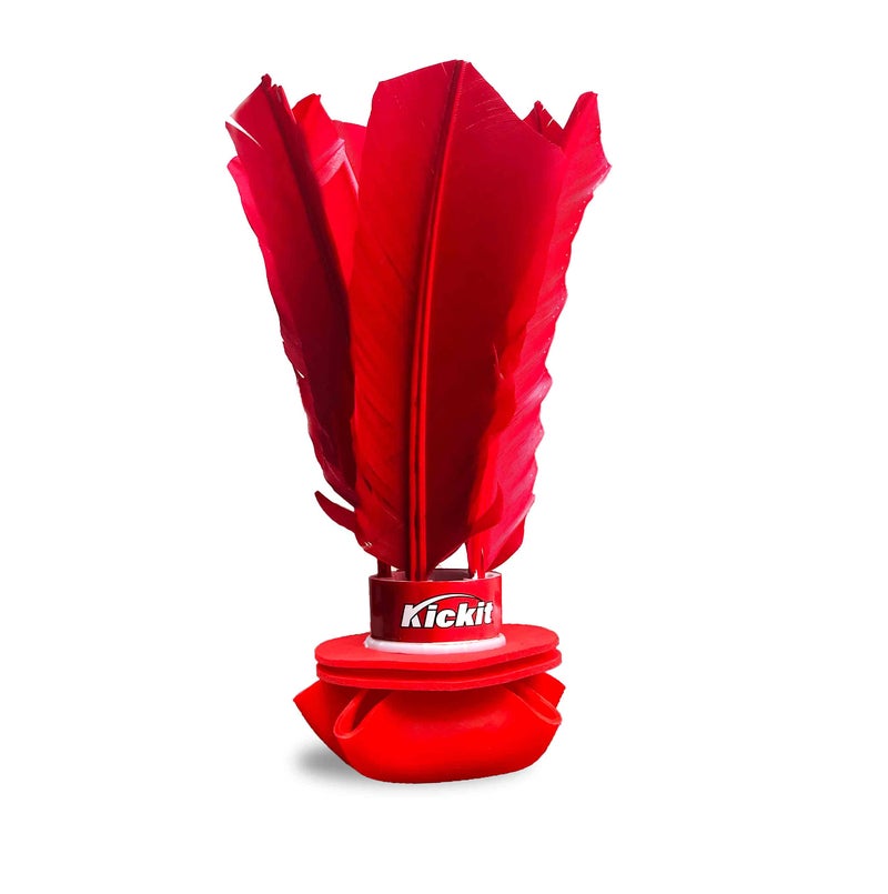 Kickit | The Original Birdie Soccer Trainer | Play Outdoors, Indoors or Backyard, Beach or Tailgate, All Ages Fun & Travel Friendly (Red) - Image 1